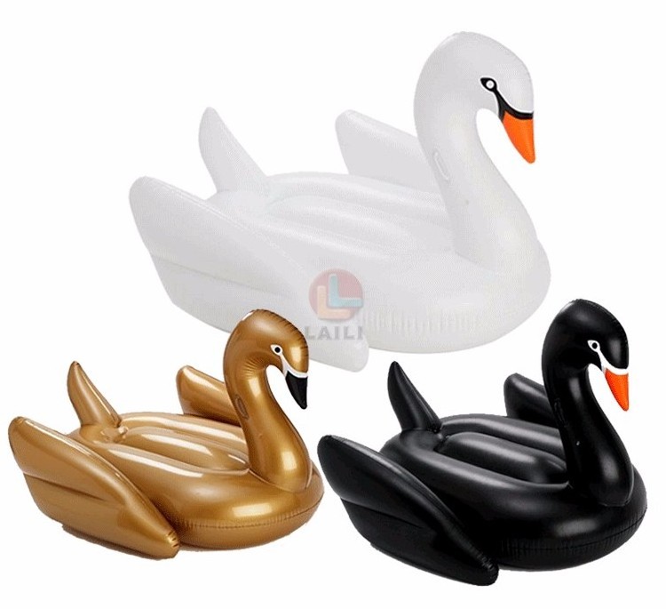 The white swan/summer pool lounge floats 2 man swans Party Fun Toy Big Float Raft