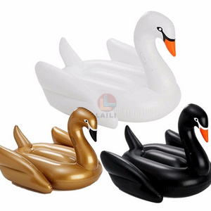 The white swan/summer pool lounge floats 2 man swans Party Fun Toy Big Float Raft