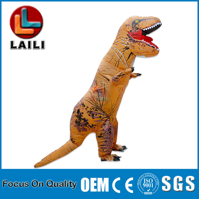 2020 High quality Inflatable Dinosaur Costume  for jurassic park