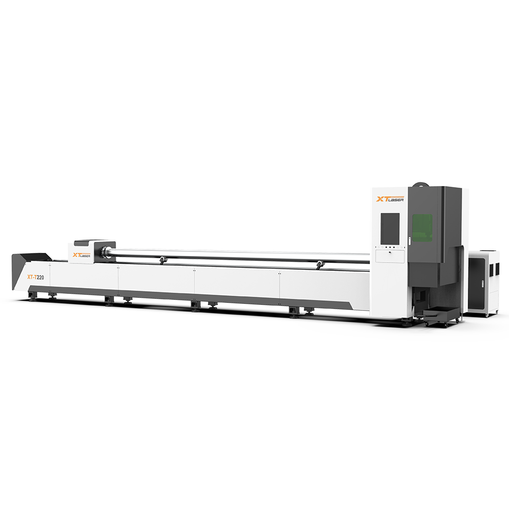 2kw Pipe Fiber Laser Cutting Machine Automatic Tube Cutting Rotary Chucks 1500w 3000w 4000w