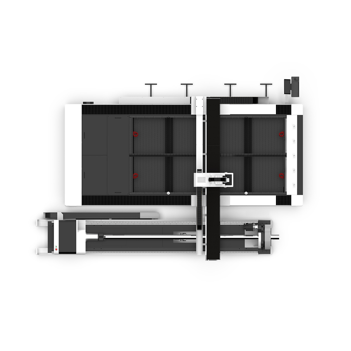 3015 1530 metal Cnc fiber laser cutting machine  2000w 4000w 6000w pipe tube laser cutter machine price for steel sheet