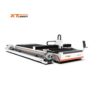 1530  Fiber Optic Equipment / Cnc Laser Cutter / Carbon steel Metal sheet Fiber Laser Cutting Machine With Rotary