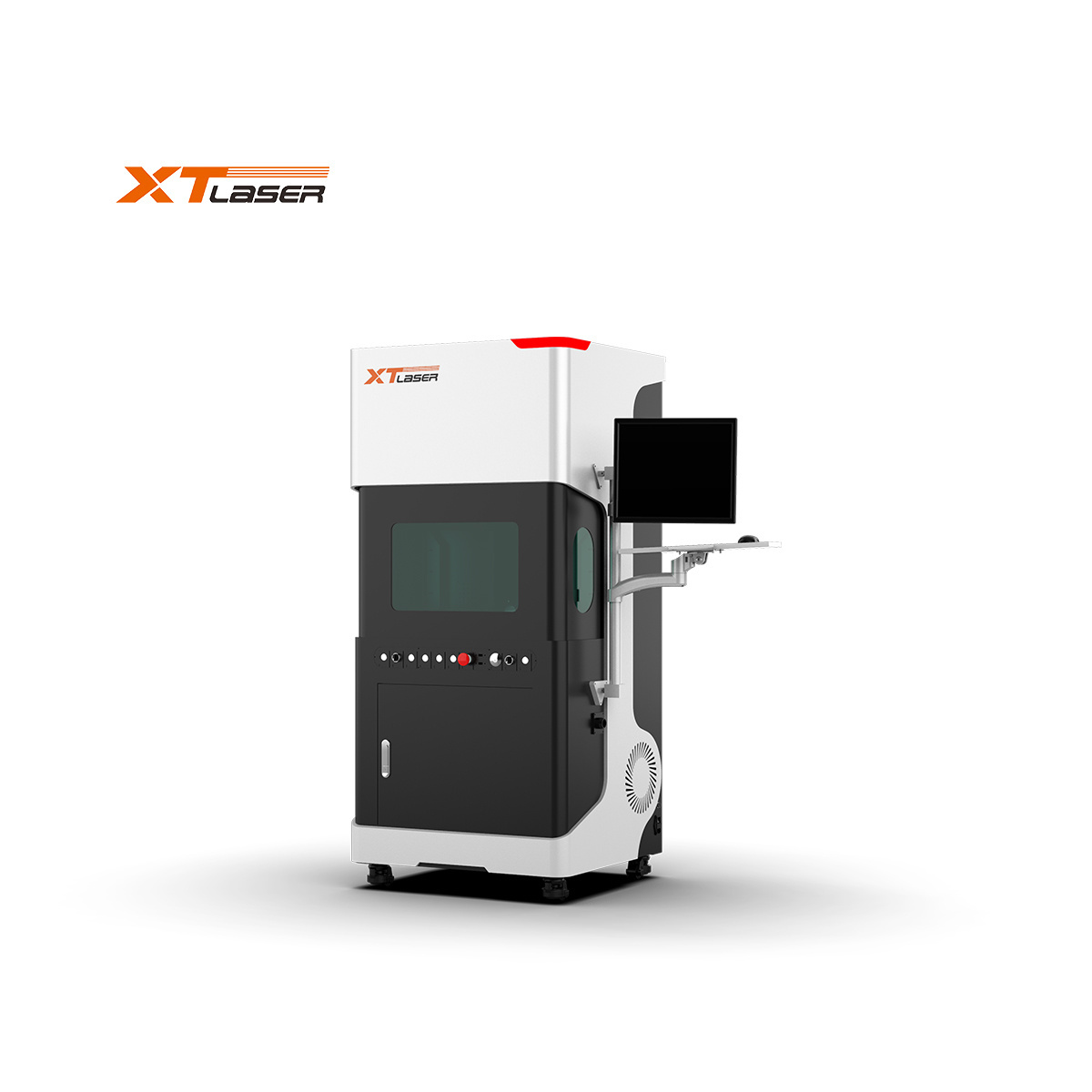 XT LASER 20w/30w/50w/100W H Type 2D/3D Mopa UV CO2 Big Enclosed Fiber Laser Marking Machine for Sale Raycus/Max/JPT/IPG