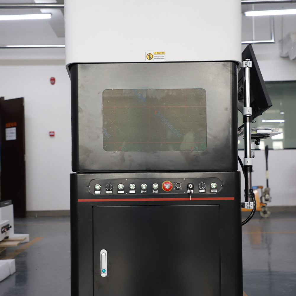 XT LASER 20w/30w/50w/100W H Type 2D/3D Mopa UV CO2 Big Enclosed Fiber Laser Marking Machine for Sale Raycus/Max/JPT/IPG