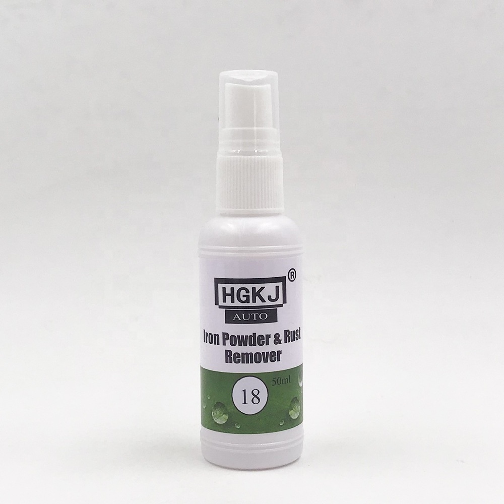 HGKJ Customized 50ML Car Wheel Carbon Cleaner Iron Powder Rust Remover