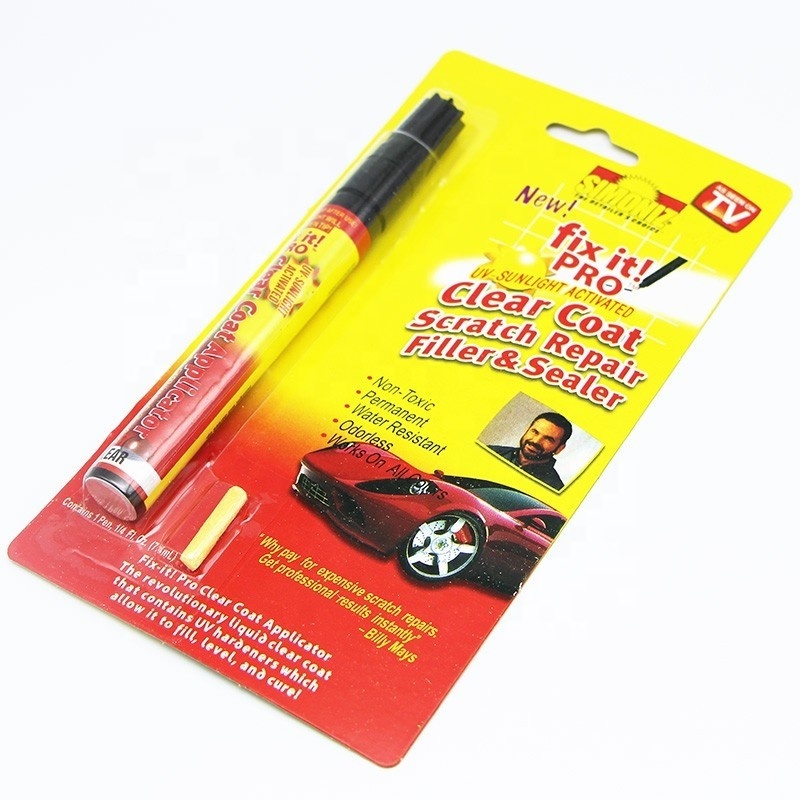 Fix It Pro Clear Car Scratch Repair Pen Clear Coat Applicator