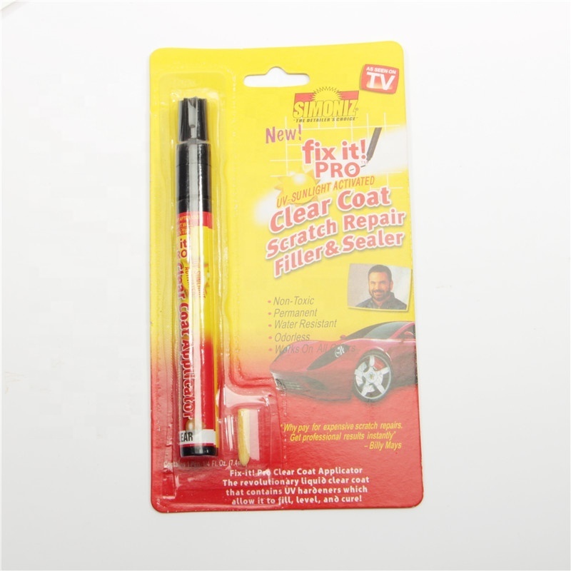 Fix It Pro Clear Car Scratch Repair Pen Clear Coat Applicator