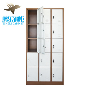 Factory price hot sale color locker staff cabinet dormitory locker gym changing closet storage cabinet metal cabinet with lock