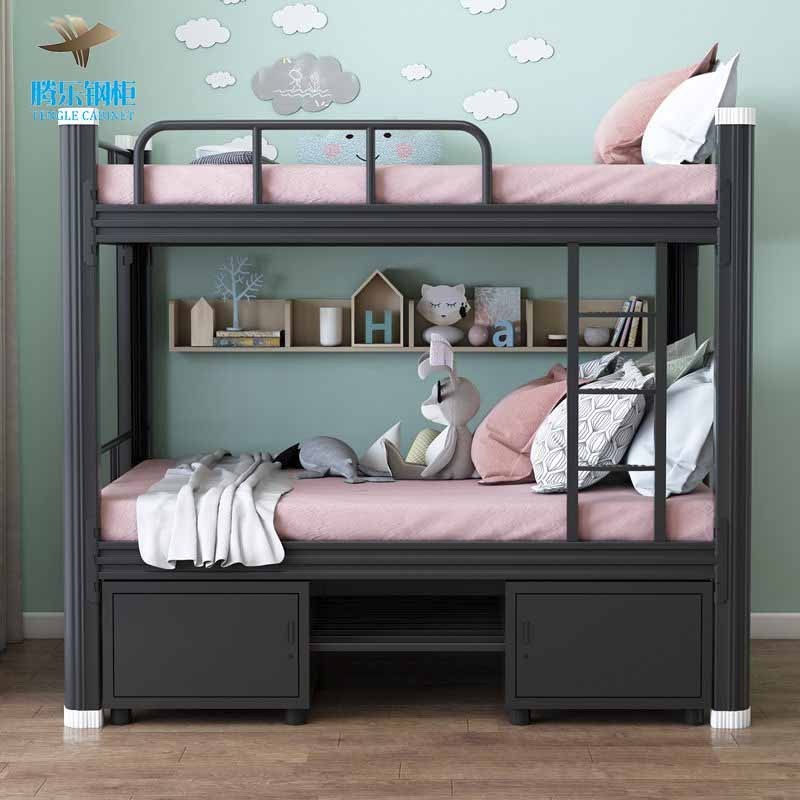 New design metal home furniture for bedroom cheap super single double bunk bed triple bunk bed dormitories school bunk bed