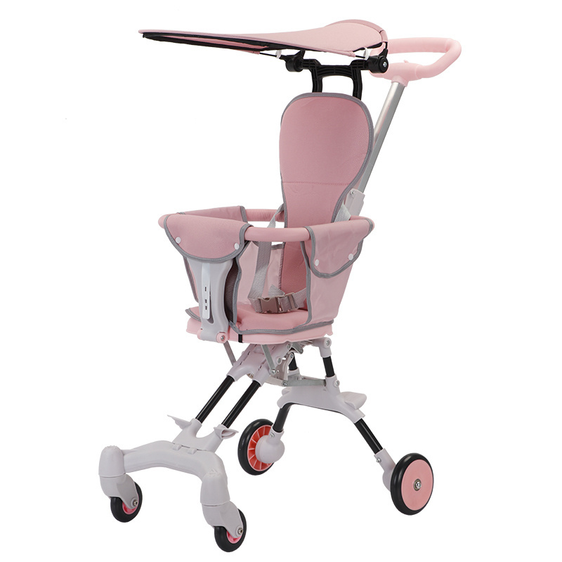 2023Top Light Folding portable 3 wheels mini baby tricycle stroller/and comfortable baby carriage/pram/baby carrier/stroller