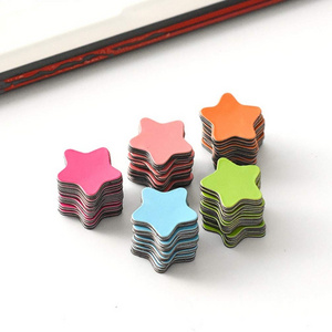 Customized Classroom Home Decoration Cute Colored Star Magnets for Whiteboard Kids Reward Chart Small Star Fridge Magnets