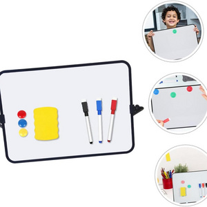 Dry Erase Whiteboard A4 with Stand Portable Easel for Kid Drawing Magnetic Double Sided White Board