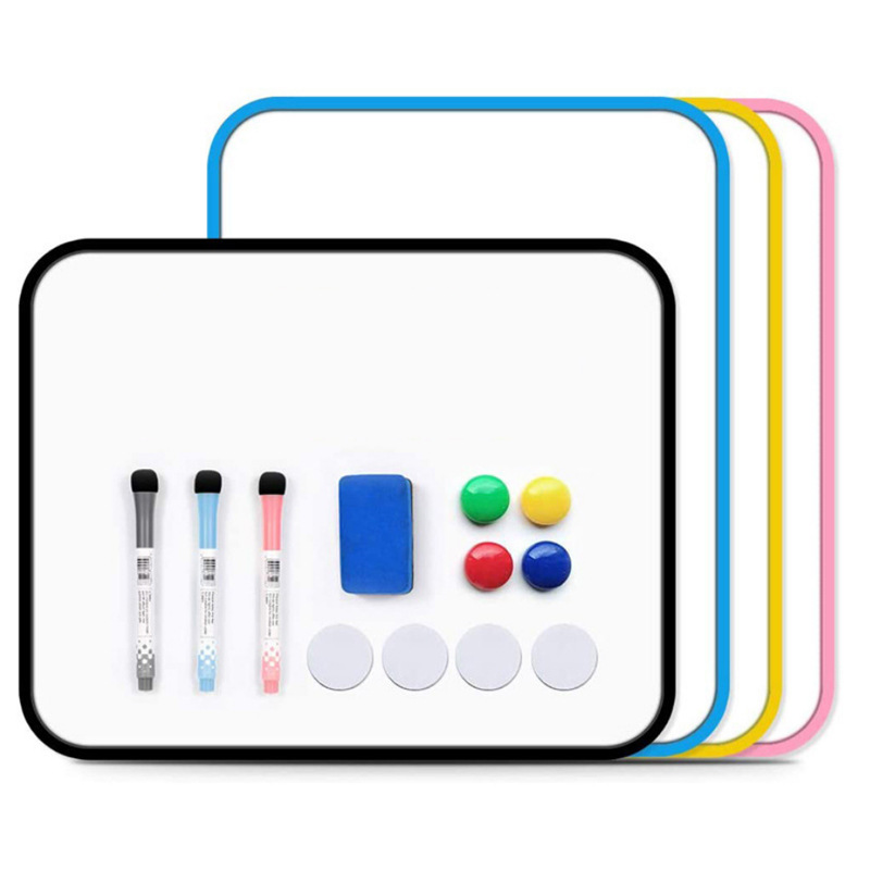 A4 Double Sided School Office Home Waterproof Magnetic Whiteboard Custom Desk Dry Erase Drawing Board Desk Whiteboard