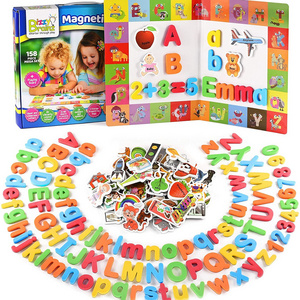 Learning Alphabet Matching A-Z Objects Magnetic Letters and Numbers With Dry Erase Magnetic Playing board