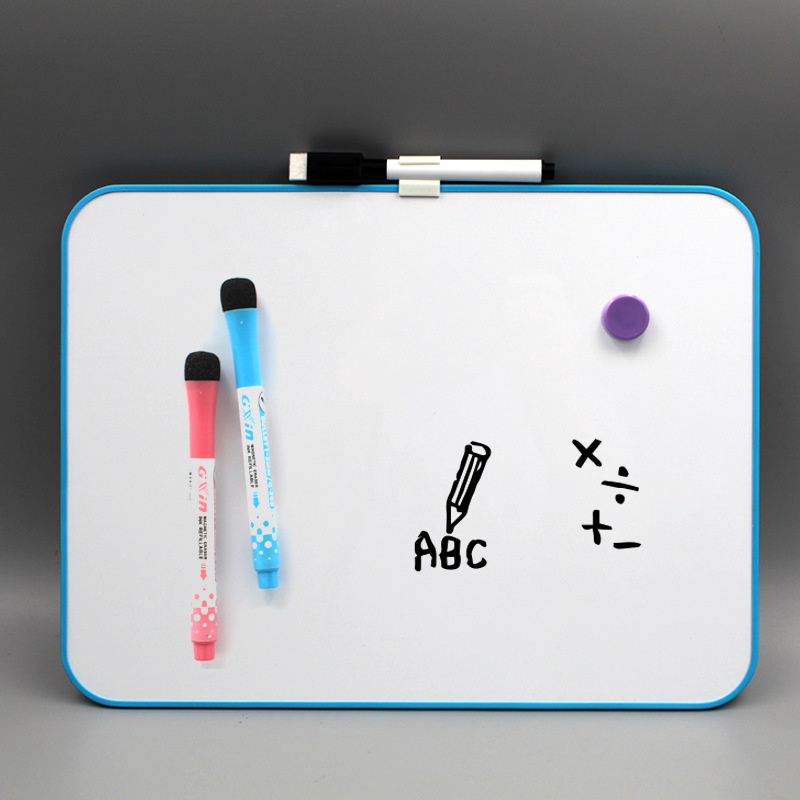 A4 Double Sided School Office Home Waterproof Magnetic Whiteboard Custom Desk Dry Erase Drawing Board Desk Whiteboard