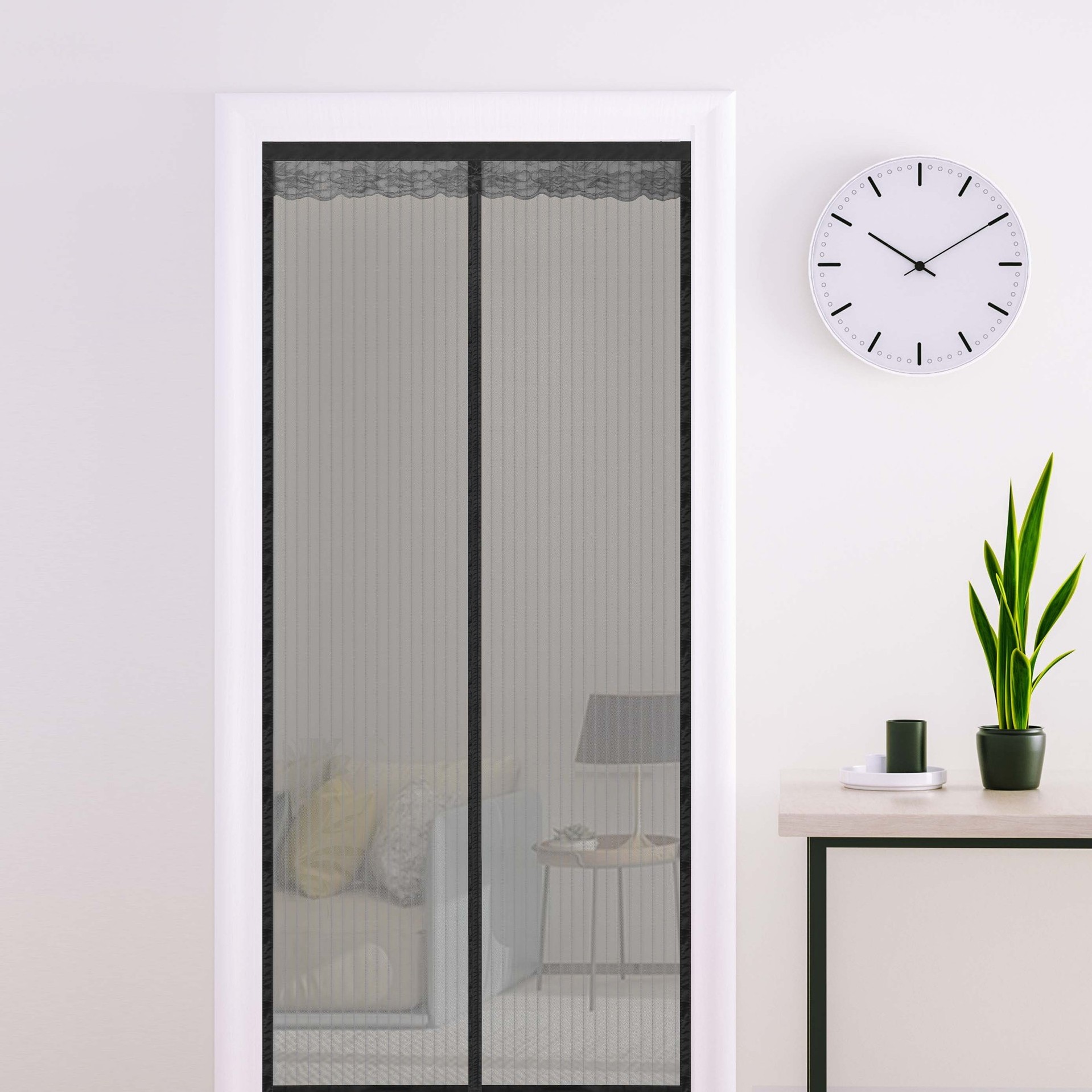 Magnetic Door Net Mesh Insect Net Door Screen Mosquito Protect Magnetic Net Strip Mosquito Screen Door Net Curtain With Magnets