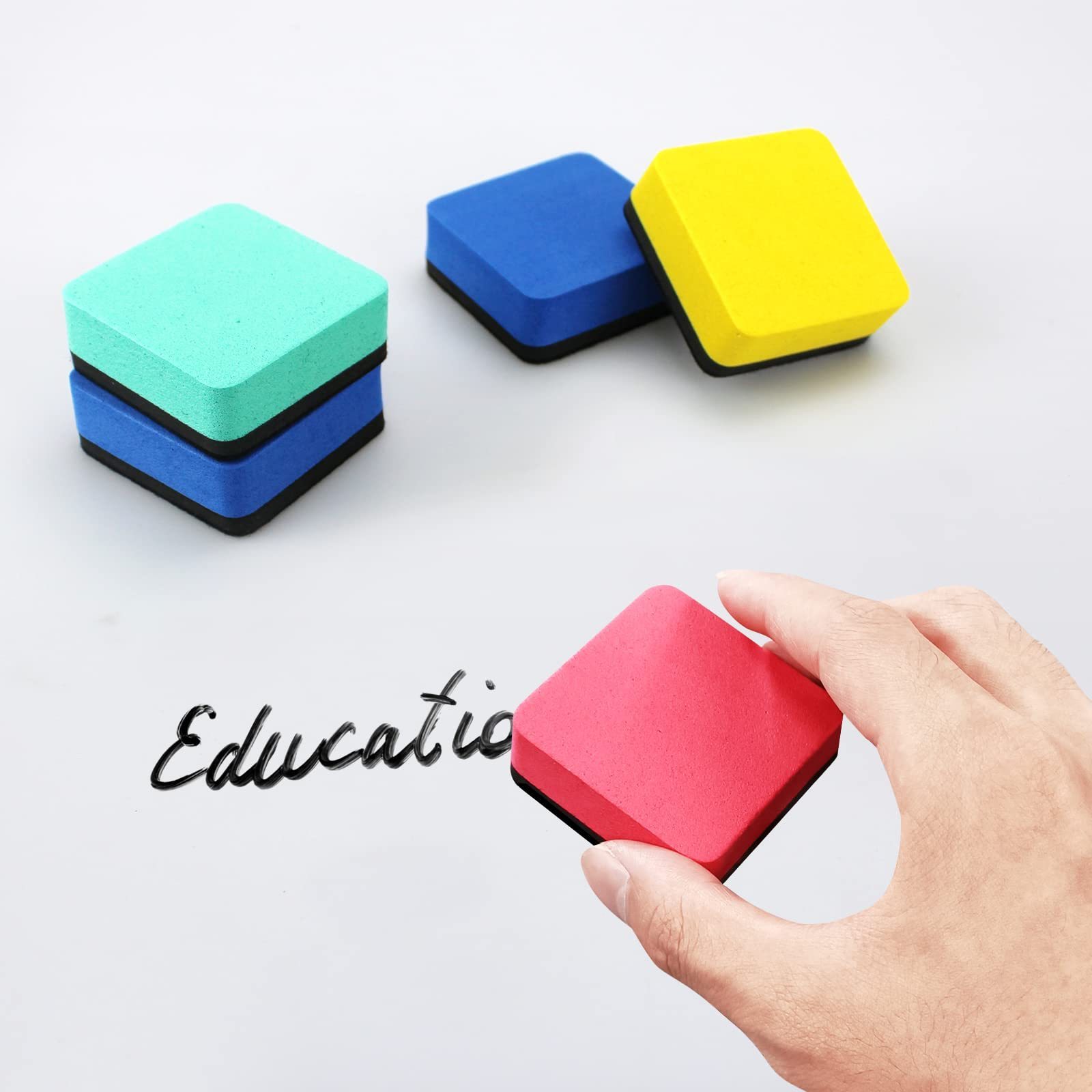 Factory Colorful Foam Small Cleansers for Classroom Home and Office Mini Dry Erase Magnetic Whiteboard Erasers