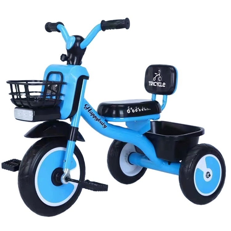 New cheap baby toys EVA wheels children's tricycle Made in China children's pedal tricycle custom quality baby bike