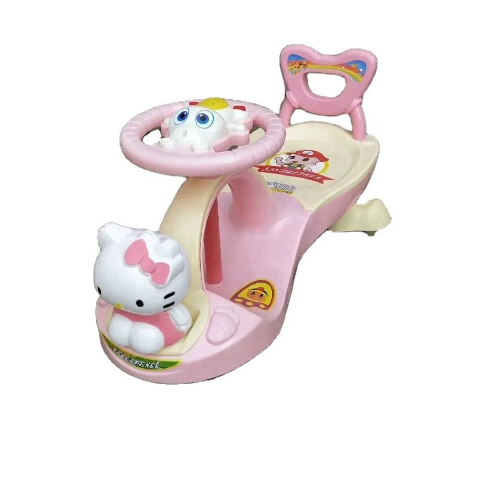 New design Baby kid children wiggle swing car twist car for sale Wholesale price children swing car baby