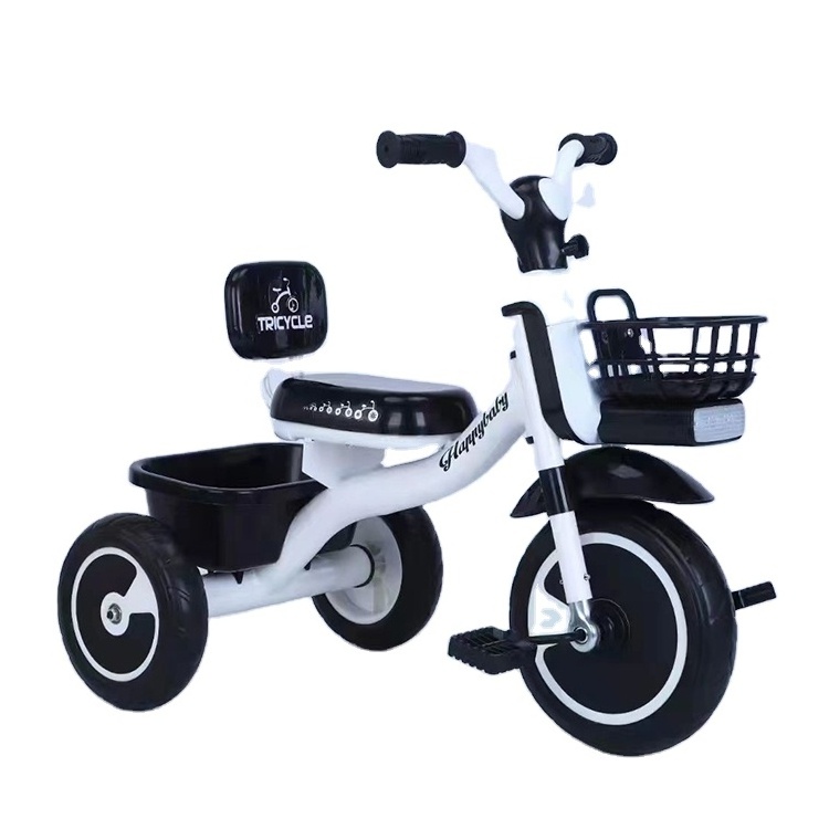 New cheap baby toys EVA wheels children's tricycle Made in China children's pedal tricycle custom quality baby bike