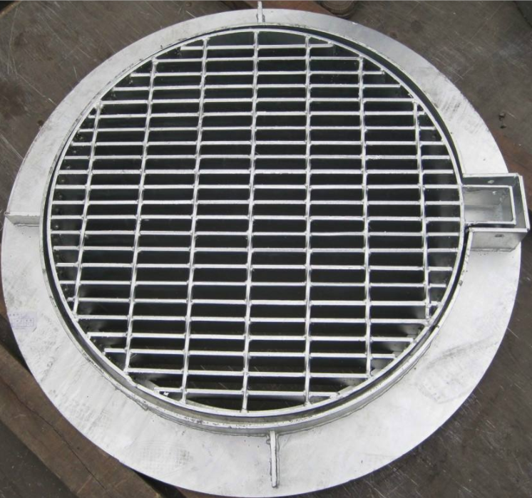 Stainless steel floor grating for drainage channel