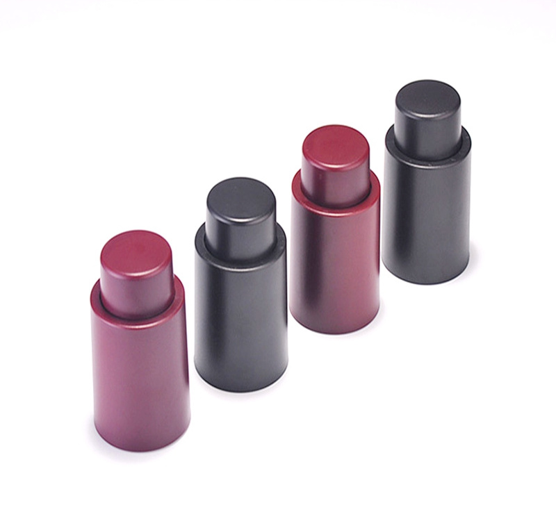 Hot  Sales Push-type ABS wine stopper vacuum wine bottle stopper