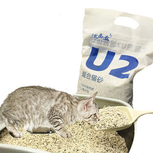 Premium Quality Odor Control Low Tracking High Absorption Biodegradable Direct Sale Tofu Cat Litter