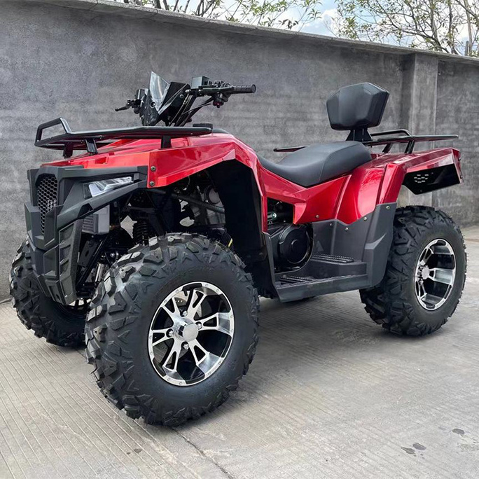 Cheap Gasoline ATV For Adults Big Off Road Tires Big Headlight 300cc UTV 4 wheel four wheeler Power By Fuel Oil