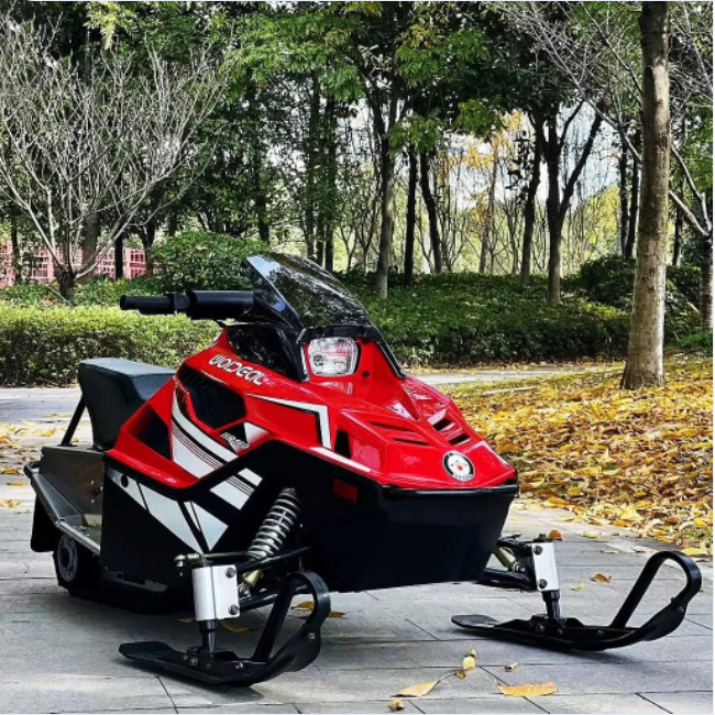 Made in China 300CC displacement snowmobile electric start fuel adult snowmobile