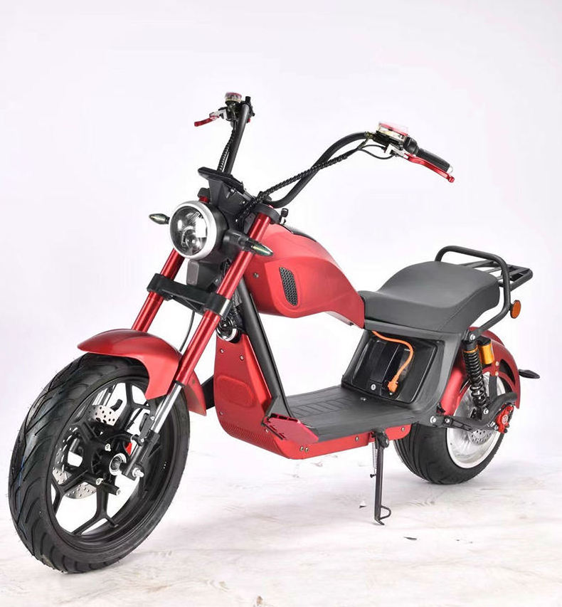 2023 spot wide tire 2 wheel electric Harlei EEC European overseas warehouse motorcycle citycoco factory wholesale