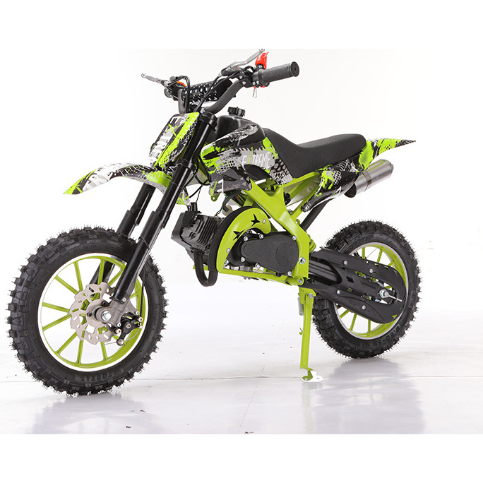 Barato 100cc mini dirt bike 49cc 50cc 2 tempos dirt bike off-road motocicletas para criancas venda