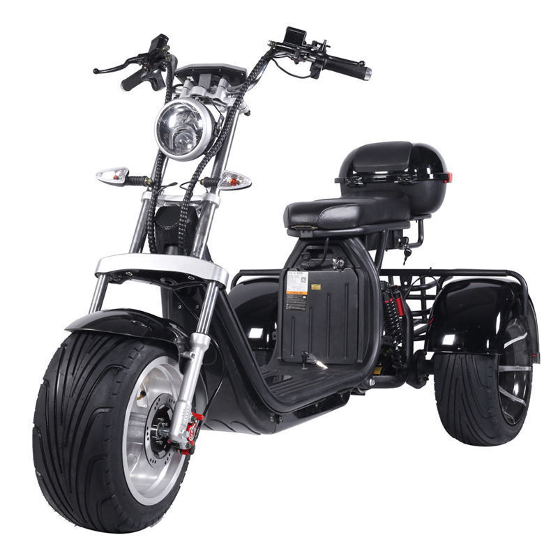 Moto Electrique Electric Har ley Citycoco Motos Electrica 2000w Electric Chopper Motorcycle Scooter