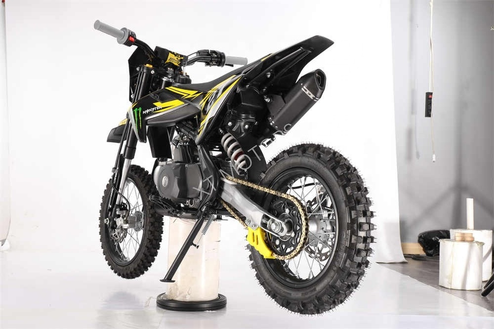 Gasoline Other Motorcycles 110 cc Air Cool Kick And Electric Start Off Road Dirtbike KIDS 4 Stroke Big Wheel Dirt Bike