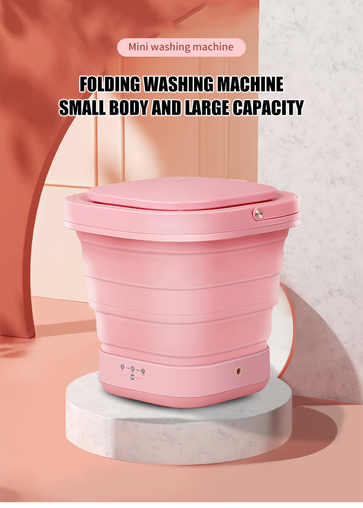 Factory wholesale New Model Portable Foldable Mini Washing Machines With Dryer /Foldable Washing Machines