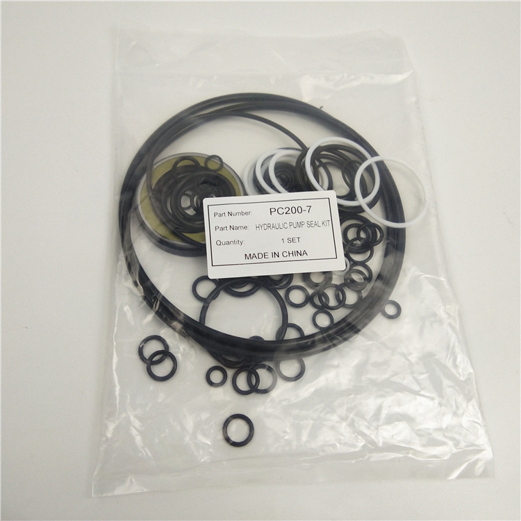 Factory sales Top quality PC 200-7 hydraulic pump seal kit