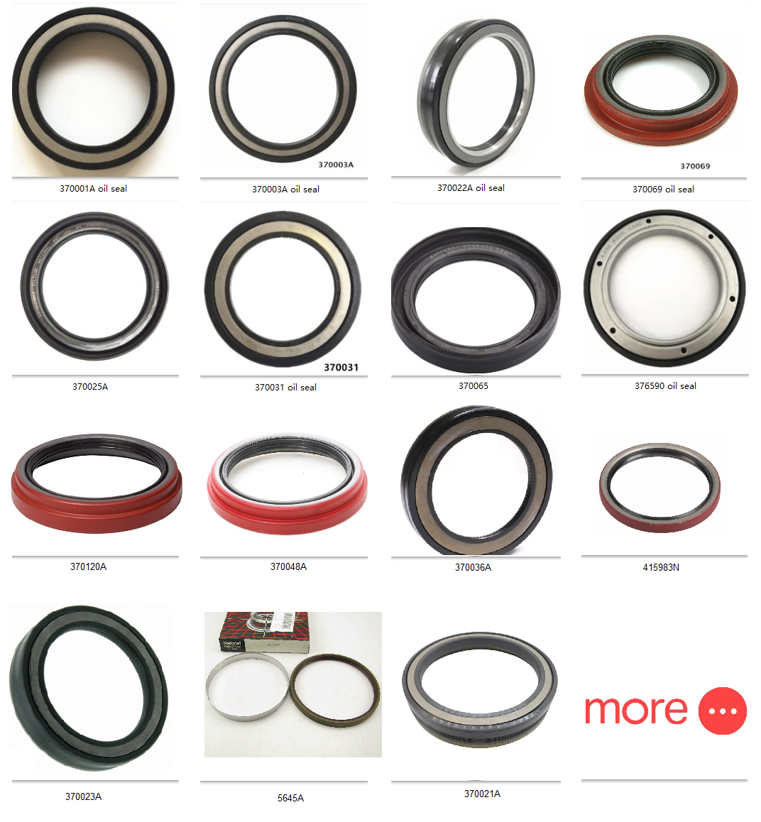 370003A 370001A national series Truck Wheel Hub Repair Seals 370031A 370069A 370022A 5645 415983A truck oil seal