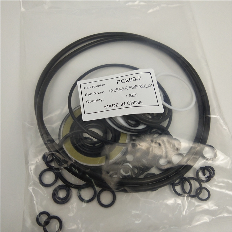 Factory sales Top quality PC 200-7 hydraulic pump seal kit