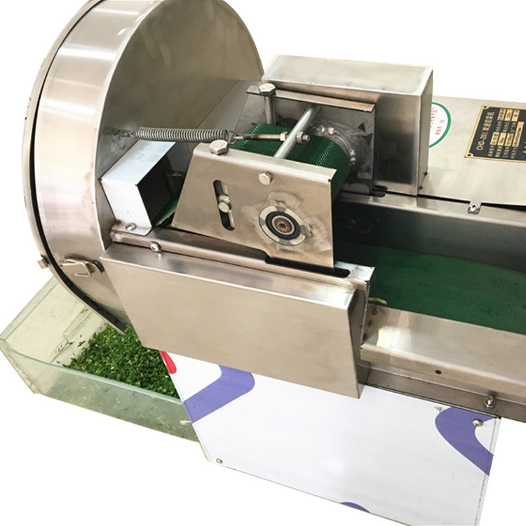 dicing machine Adjustable thickness automatic parsley vegetable cutting machine leaf stem lettuce vegetable cutting machine