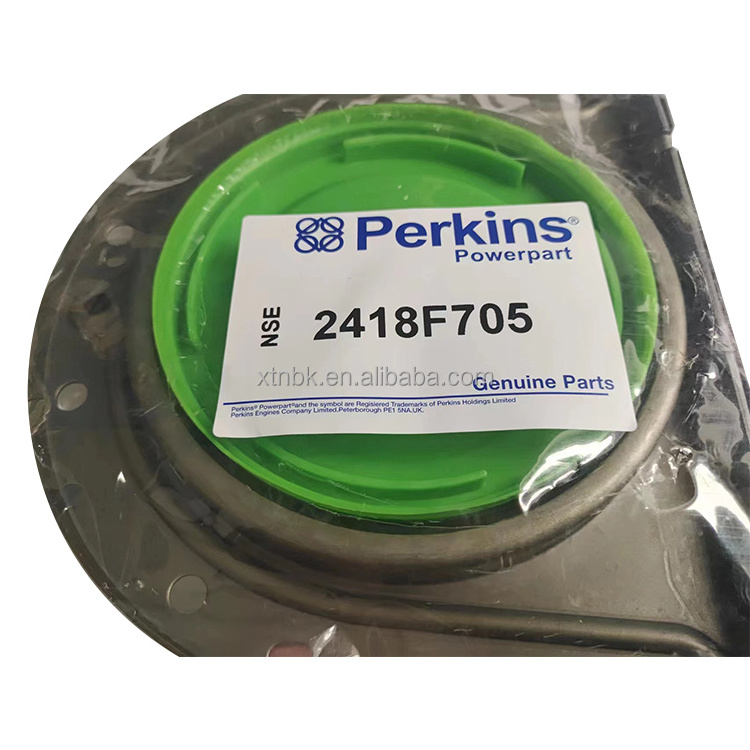 OEM 2418F705 high quality rear oil seal housing power gasket crankshaft seal for 1106D-E66TA/PJ/PK engine PTFE