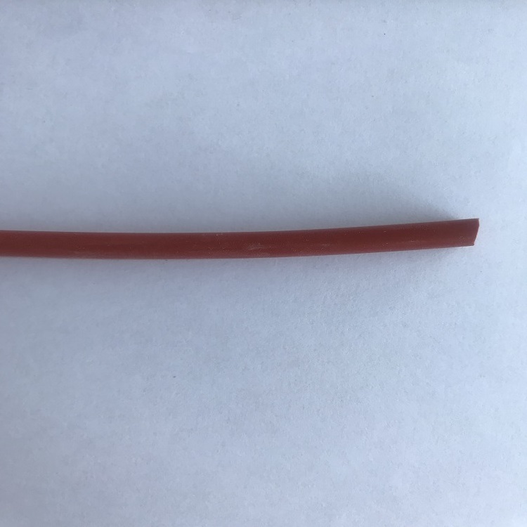 rubber seal strip Red color silicone  rubber seal strip  for seal