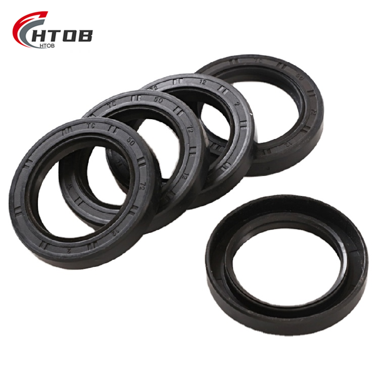 HTOB Factory Made Tc 70*95*10  Rubber Oil Seals Fkm Brown black Shaft  shaft rotary oil Seal  Nbr wheel tc double lip oil seal