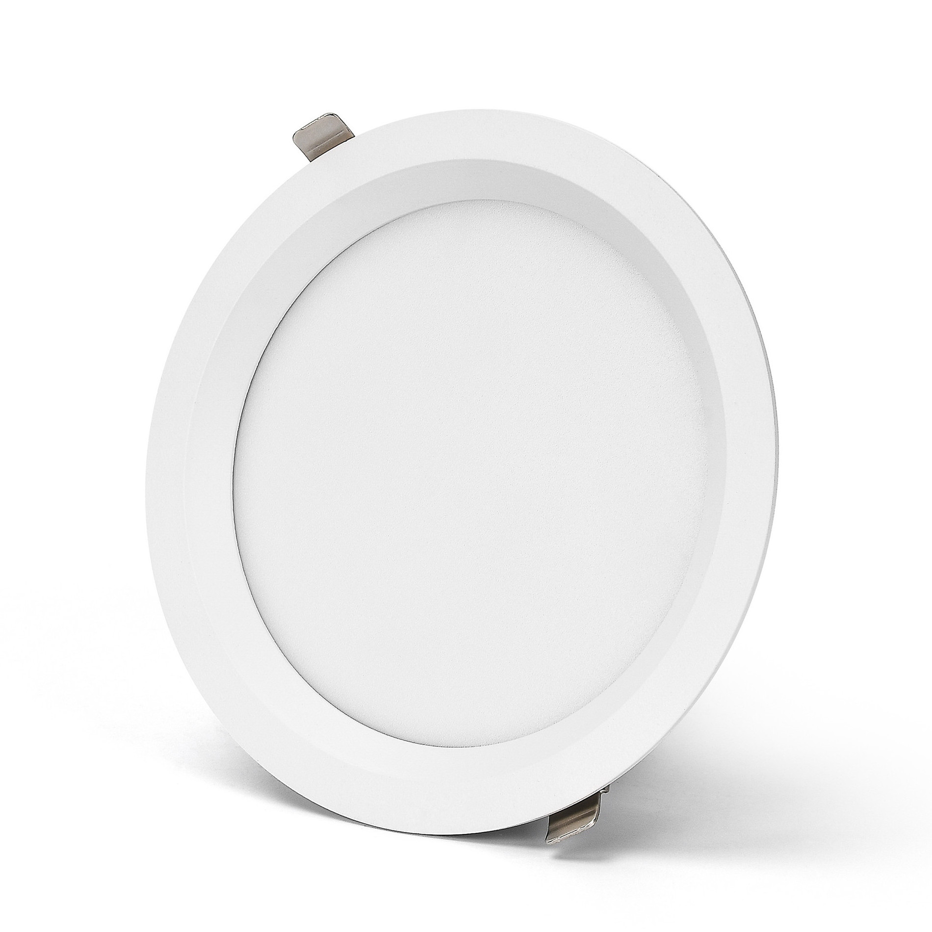 4 inch round slim all-in-one new product led panel light 3CCT changeable led downlight