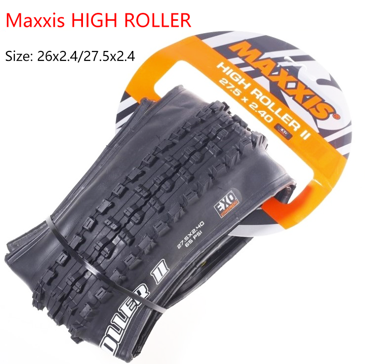 Maxxis high roller Tubeless rubber tire 26X2.4 27.5X2.4 stab-resistant DH AM downhill bike tire for MTB