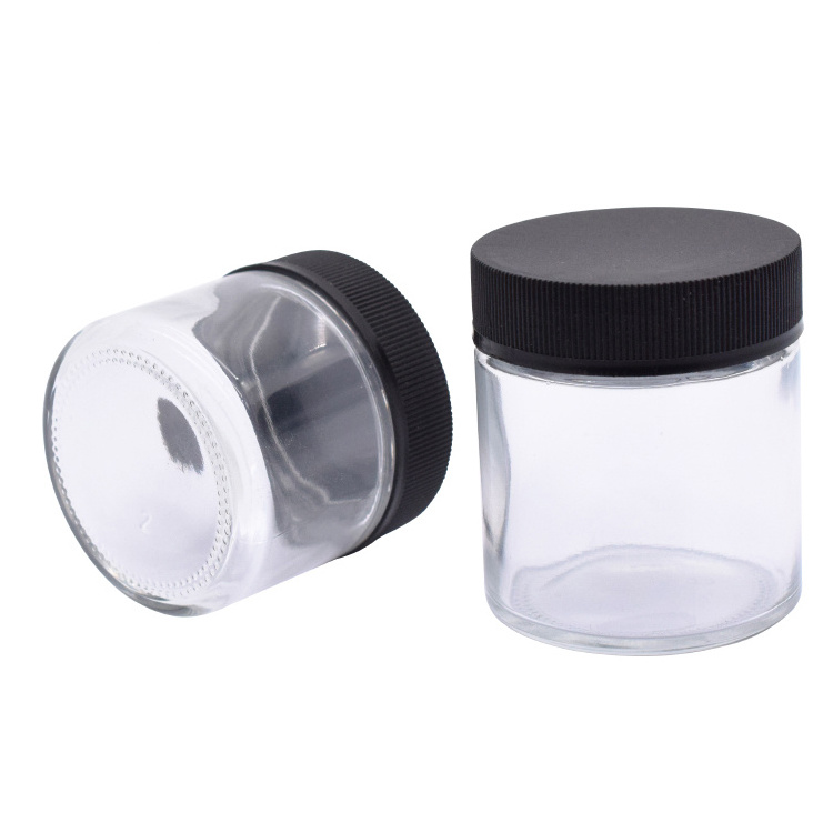 1 oz 2 oz 3oz 4oz 6 oz 8 oz 16 oz jars 3.5g airtight child resistant glass jars flower jar packaging containers with CR lids