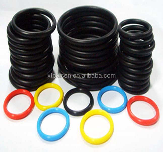 USA factory price black/white/clear/red color flat silicone rubber sealing gasket NBR rubber seal o ring EPDM rubber o-ring