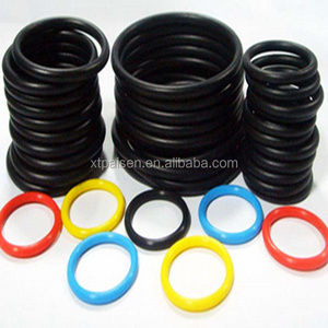 USA factory price black/white/clear/red color flat silicone rubber sealing gasket NBR rubber seal o ring EPDM rubber o-ring