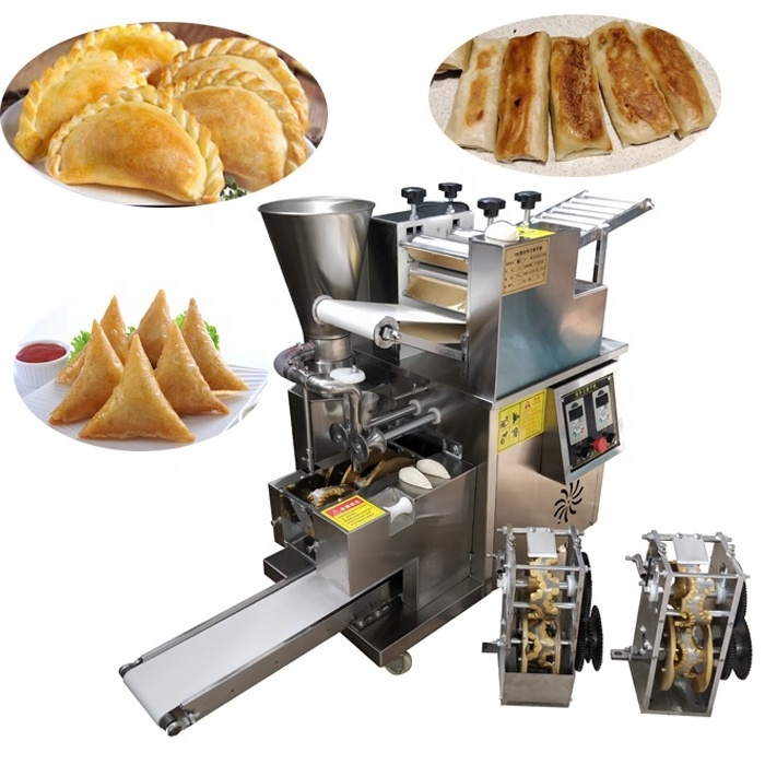 USA/Canada 110v 220v 240v 12/15cm Automatic Big size Empanada Machine/Large Dumpling Samosa Pierogi Spring roll Making Machine