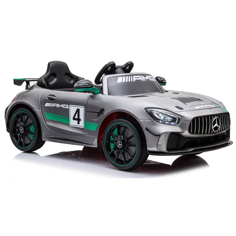 Unisex 12-Volt Electric Ride-On Toy Car for Kids Baby Remote Control Plastic 4-Wheel Wheel Battery-Powered