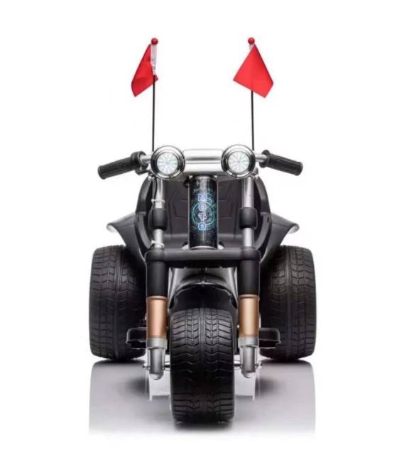 Multi-functional electric toy off-road motorcycle large battery charging music baby sitting toy car