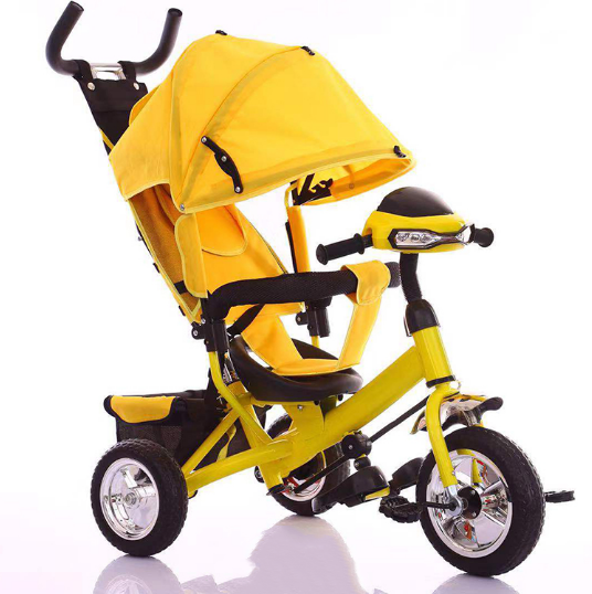 2022 Kid Baby folding tricycle Direct Sale Good Price Quality Children Tricycle with Sunshade Ride on Toy for Baby